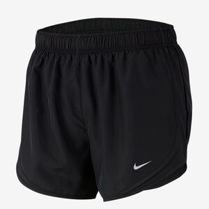 Women's Nike Tempo Black Brief-Lined Running Shorts, size: small